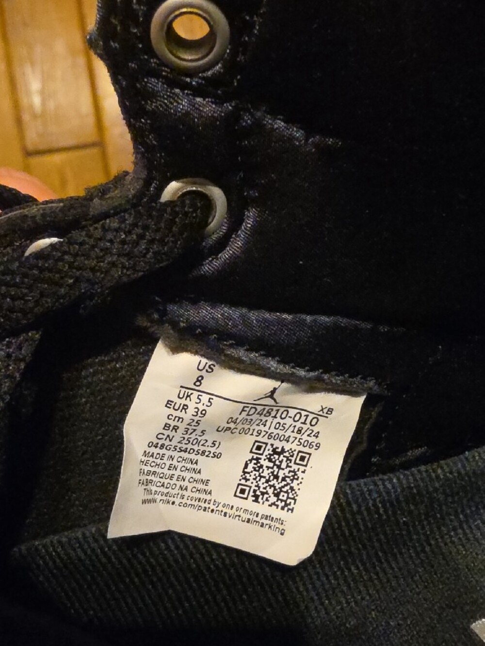 Nike Black and Gray High-Top Sneakers - Picture 3 of 10